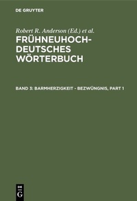Abbildung von: barmherzigkeit - bezwüngnis - De Gruyter