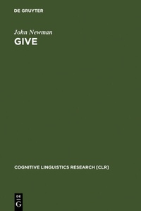 Abbildung von: Give - De Gruyter Mouton