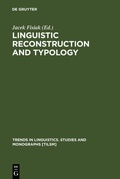 Cover: Linguistic Reconstruction and Typology - De Gruyter Mouton