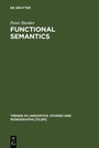 Cover: Functional Semantics - De Gruyter Mouton