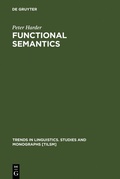Cover: Functional Semantics - De Gruyter Mouton