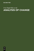 Cover: Analysis of Change - De Gruyter