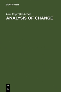 Enlarge image Cover: Analysis of Change - De Gruyter