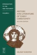 Cover: Helmut Koester: Introduction to the New Testament / History and Literature of Early Christianity - De Gruyter