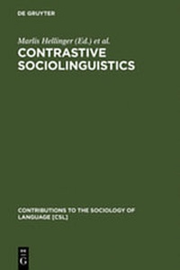 Abbildung von: Contrastive Sociolinguistics - De Gruyter Mouton