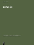 Cover: Chirurgie - De Gruyter