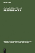 Cover: Preferences - De Gruyter