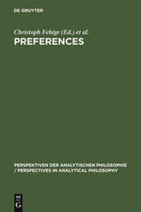Enlarge image Cover: Preferences - De Gruyter