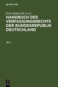 Cover: Handbuch des Verfassungsrechts der Bundesrepublik Deutschland - De Gruyter