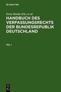 Cover: Handbuch des Verfassungsrechts der Bundesrepublik Deutschland - De Gruyter