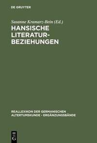 Abbildung von: Hansische Literaturbeziehungen - De Gruyter