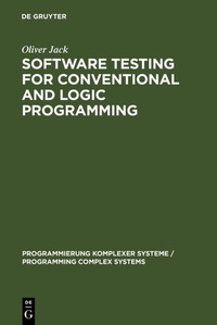 Enlarge image Cover: Software Testing for Conventional and Logic Programming - De Gruyter