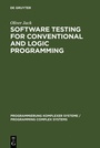 Cover: Software Testing for Conventional and Logic Programming - De Gruyter