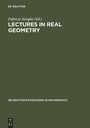 Cover: Lectures in Real Geometry - De Gruyter