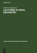 Cover: Lectures in Real Geometry - De Gruyter