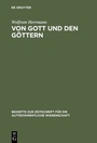 Cover: Von Gott und den Göttern - De Gruyter