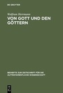 Cover: Von Gott und den Göttern - De Gruyter