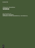 Cover: Historia Arianorum 32,2 - De synodis 13,2 - De Gruyter