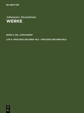 Cover: Apologia secunda 43,5 - Apologia secunda 80,3 - De Gruyter