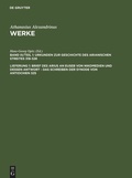Cover: Brief des Arius an Euseb von Nikomedien und dessen Antwort - Das Schreiben der Synode von Antiochien 325 - De Gruyter