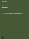 Cover: Apologia secunda 43,5 - Apologia secunda 80,3 - De Gruyter