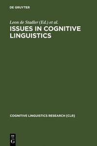Abbildung von: Issues in Cognitive Linguistics - De Gruyter Mouton