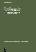 Cover: "Mysterium trinitatis"? - De Gruyter