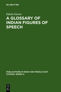 Cover: A Glossary of Indian Figures of Speech - De Gruyter Mouton