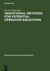 Abbildung von: Variational Methods for Potential Operator Equations - De Gruyter