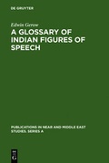 Cover: A Glossary of Indian Figures of Speech - De Gruyter Mouton