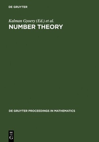 Enlarge image Cover: Number Theory - De Gruyter