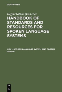 Abbildung von: Spoken Language System and Corpus Design - De Gruyter Mouton