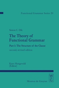 Enlarge image Cover: The Structure of the Clause - De Gruyter Mouton