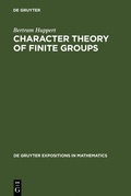 Cover: Character Theory of Finite Groups - De Gruyter