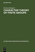 Cover: Character Theory of Finite Groups - De Gruyter