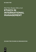 Cover: Ethics in International Management - De Gruyter