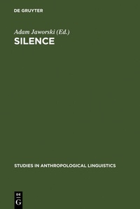 Abbildung von: Silence - De Gruyter Mouton