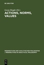 Cover: Actions, Norms, Values - De Gruyter