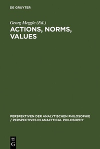 Enlarge image Cover: Actions, Norms, Values - De Gruyter