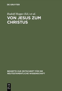 Enlarge image Cover: Von Jesus zum Christus - De Gruyter