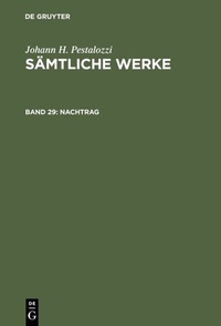 Enlarge image Cover: Nachtrag - De Gruyter