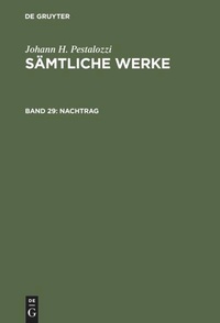 Enlarge image Cover: Nachtrag - De Gruyter