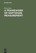 Cover: A Framework of Software Measurement - De Gruyter