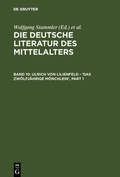 Cover: Ulrich von Lilienfeld - 'Das zw&ouml;lfj&auml;hrige M&ouml;nchlein' - De Gruyter