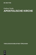 Cover: Apostolische Kirche - De Gruyter