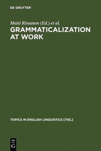 Enlarge image Cover: Grammaticalization at Work - De Gruyter Mouton