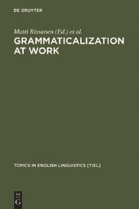 Enlarge image Cover: Grammaticalization at Work - De Gruyter Mouton