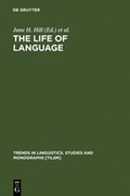 Cover: The Life of Language - De Gruyter Mouton