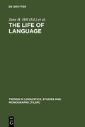 Cover: The Life of Language - De Gruyter Mouton