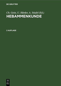 Enlarge image Cover: Hebammenkunde - De Gruyter